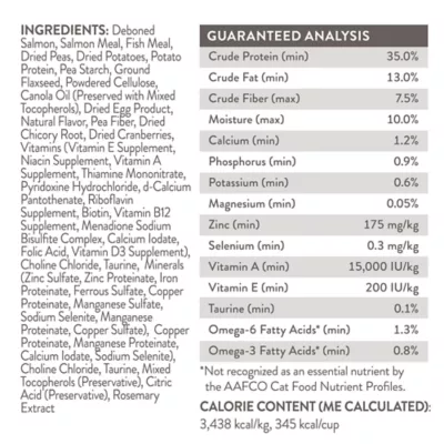 Product Simply Nourish® Source Indoor Cat Dry Food - Salmon, Natural, High-Protein, Grain Free