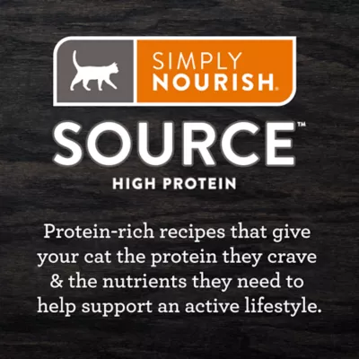 Product Simply Nourish® Source Cat Dry Food - Chicken & Turkey, Natural, High-Protein, Grain Free