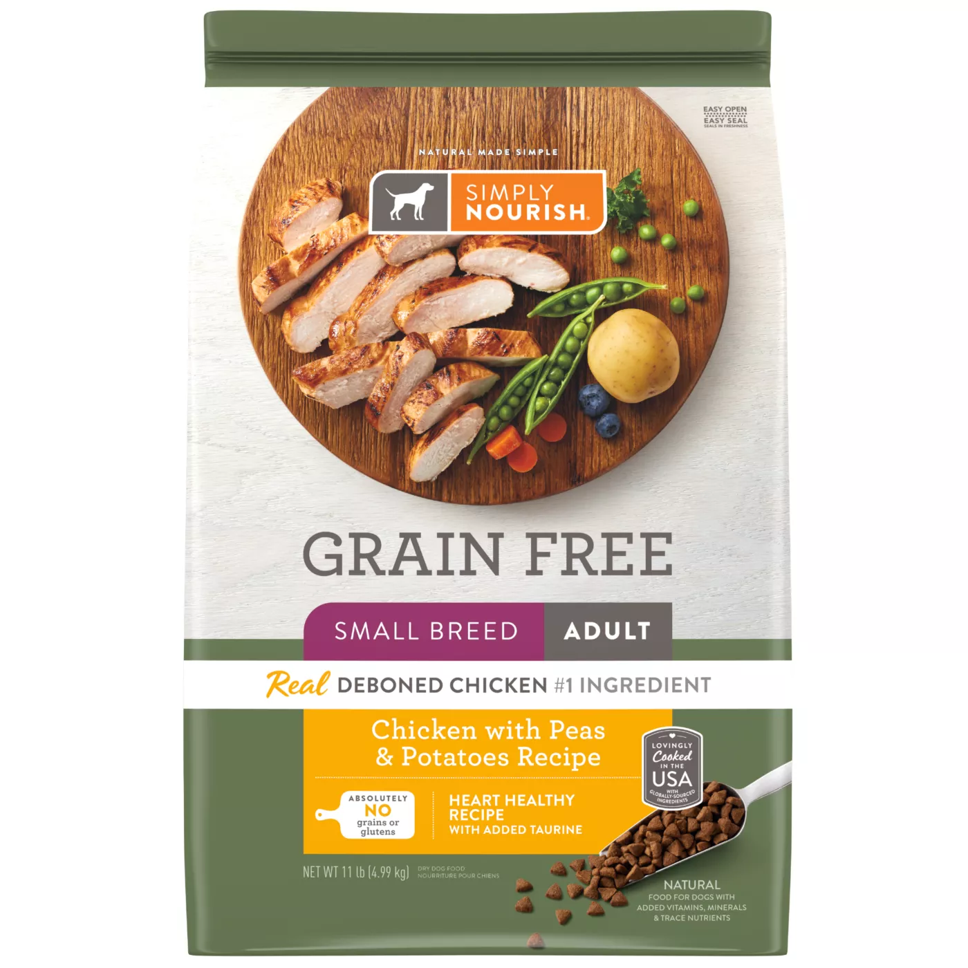 Grain free dog food small bites hotsell