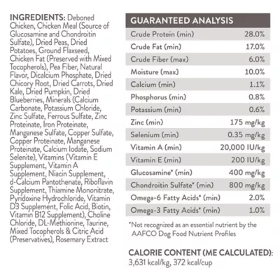 Product Simply Nourish® Original Small Breed Adult Dry Dog Food - Chicken, Pea & Potato