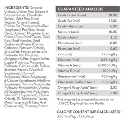 Product Simply Nourish® Original Small Breed Adult Dry Dog Food - Chicken, Pea & Potato