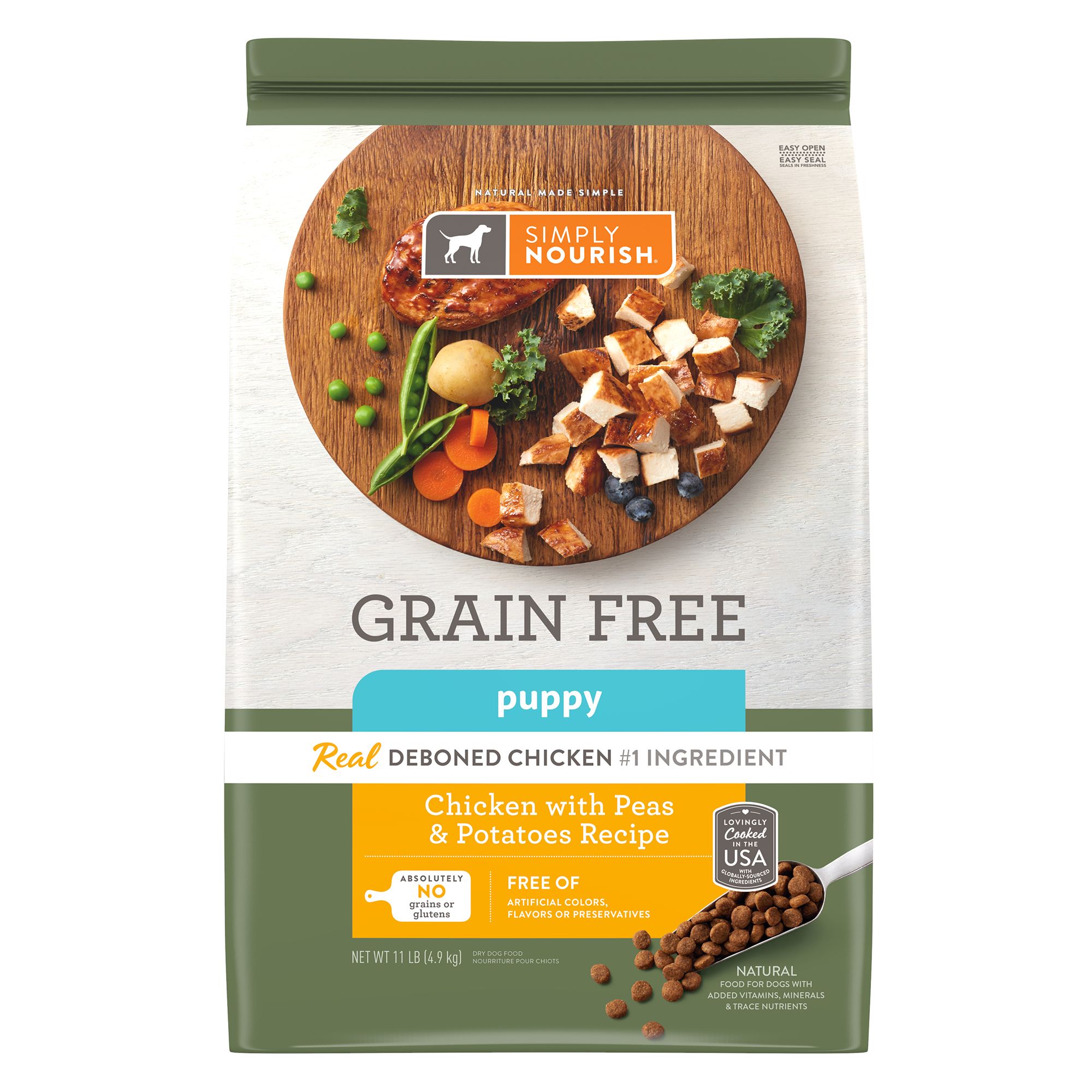 simply nourish grain free puppy