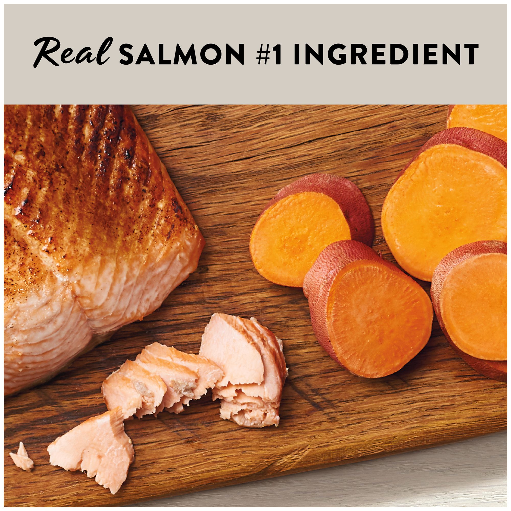 simply nourish large breed salmon and sweet potato