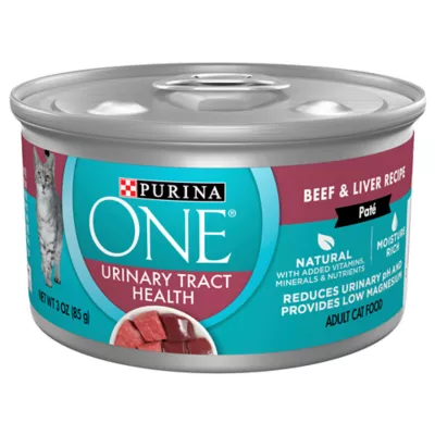 Product Purina ONE® +Plus Urinary Tract Adult Cat Wet Food - 3.33 oz., No Artificial Flavors