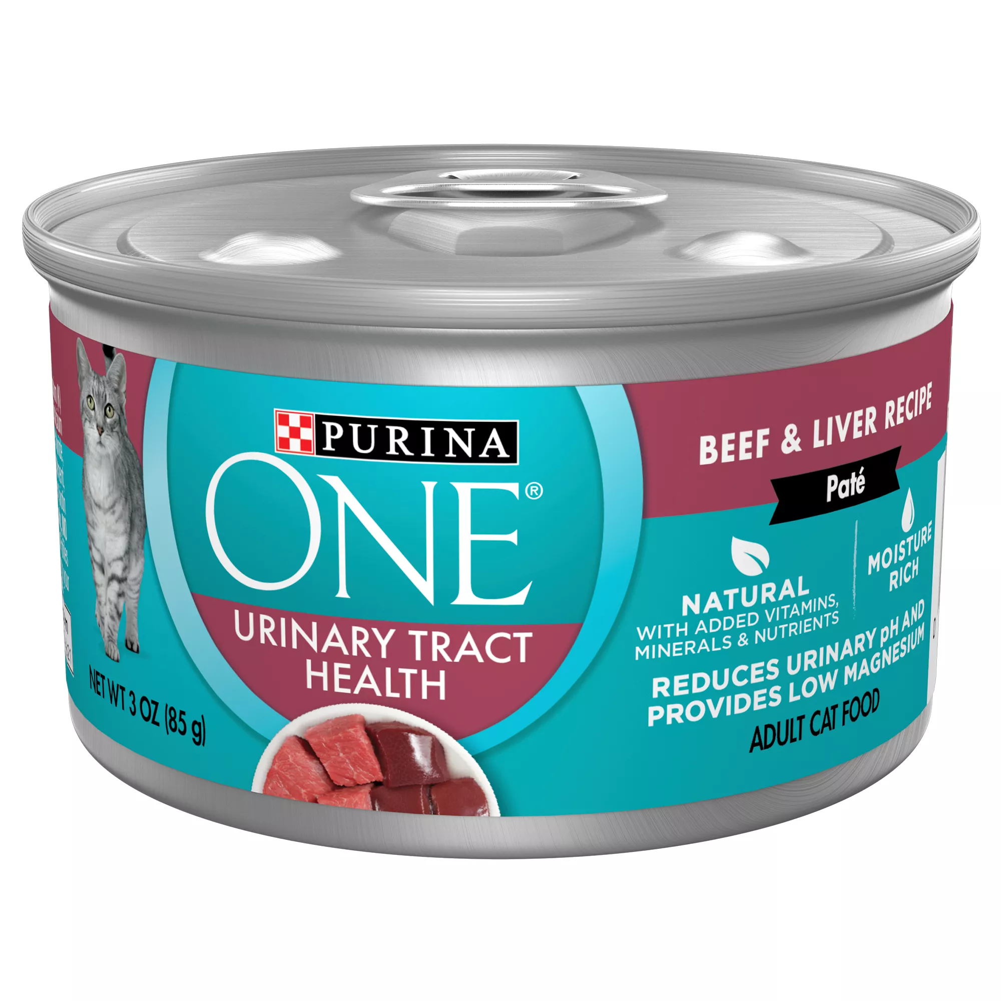 Purina ONE® +Plus Urinary Tract Adult Cat Wet Food - 3.33 oz., No Artificial Flavors