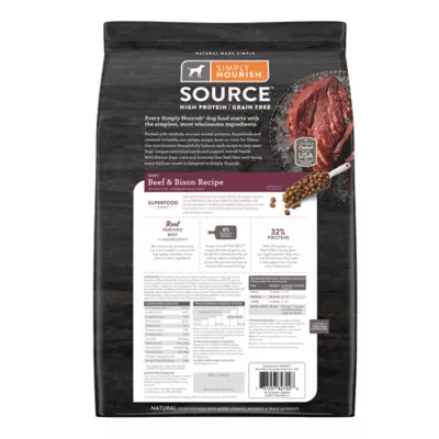 Simply Nourish® Source Adult Dry Dog Food - Beef & Bison - Image 7