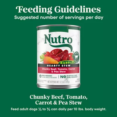 Nutro Natural Choice™ Heartly Stew Adult Wet Dog Food - Grain Free, 12.5oz - Image 8