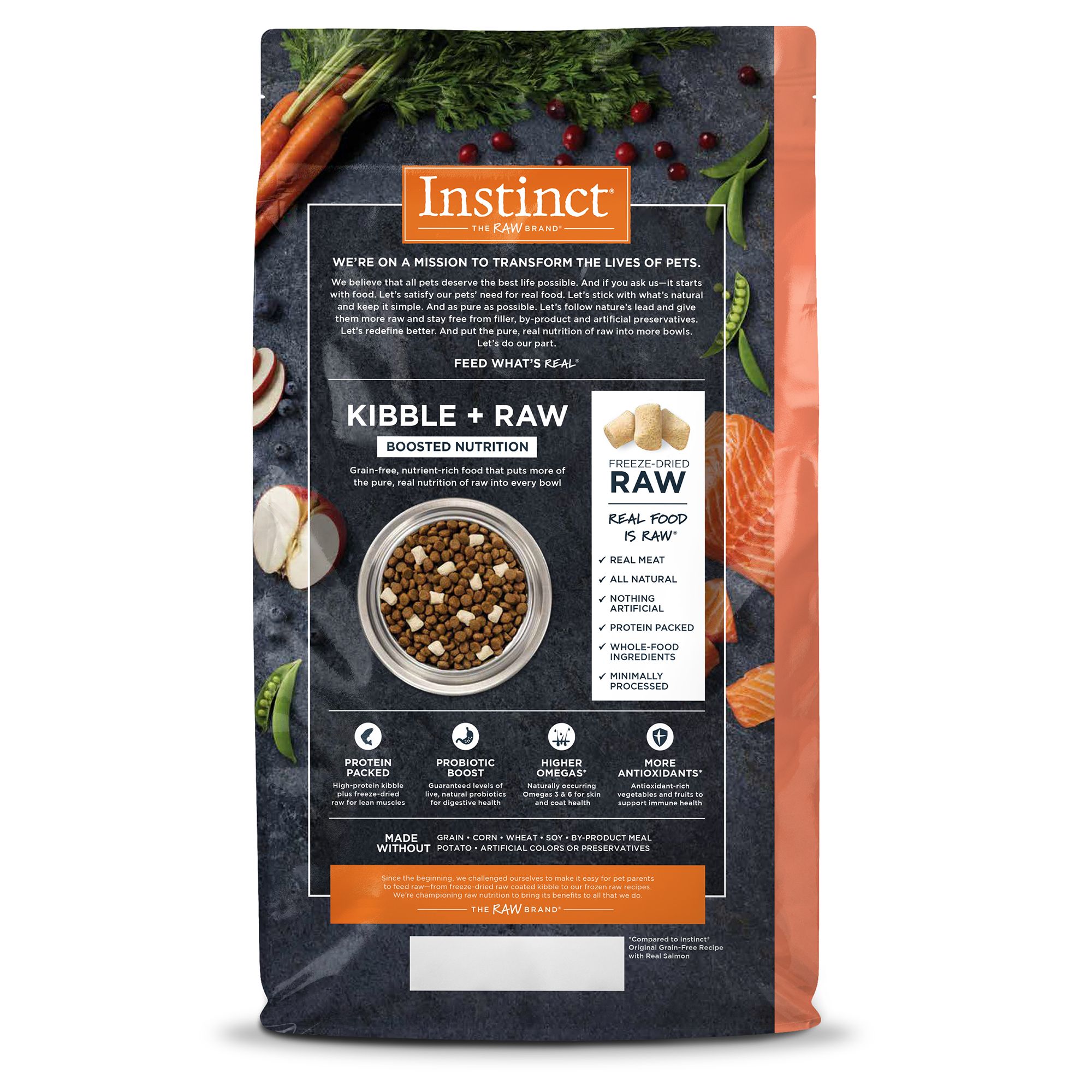 instinct raw boost salmon