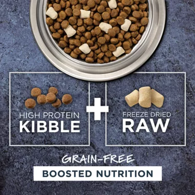Product Instinct® Raw Boost Kibble + Freeze-Dried Raw All Life Stages Dry Dog Food - Raw, Grain Free, Salmon