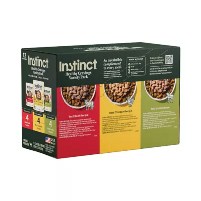 Instinct® Healthy Cravings All Life Stage Dog Food Topper - Beef/Chicken/Lamb Variety Pack, 12 Count - Image 8