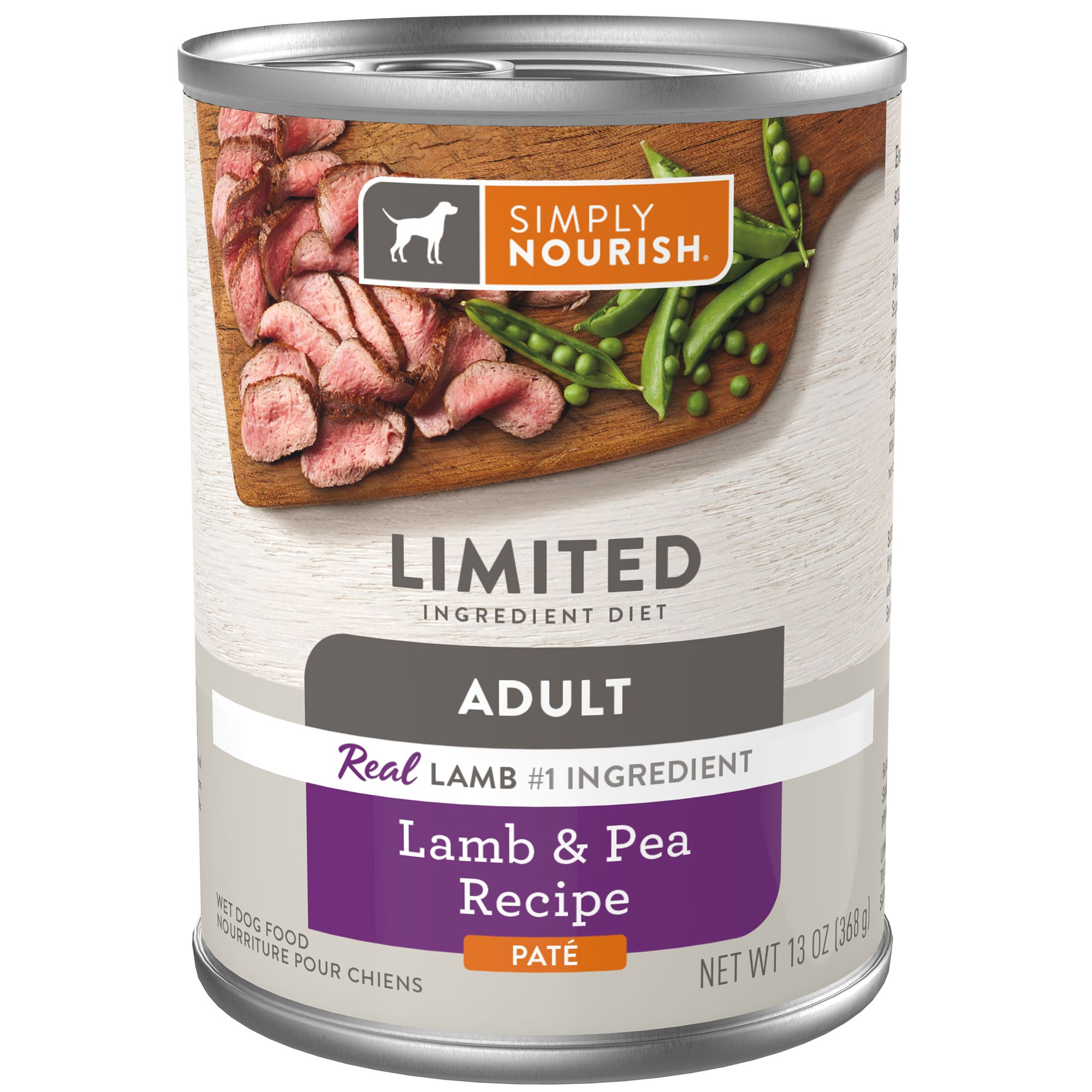 Simply Nourish Limited Ingredient Diet Adult Wet Dog Food 13 Oz