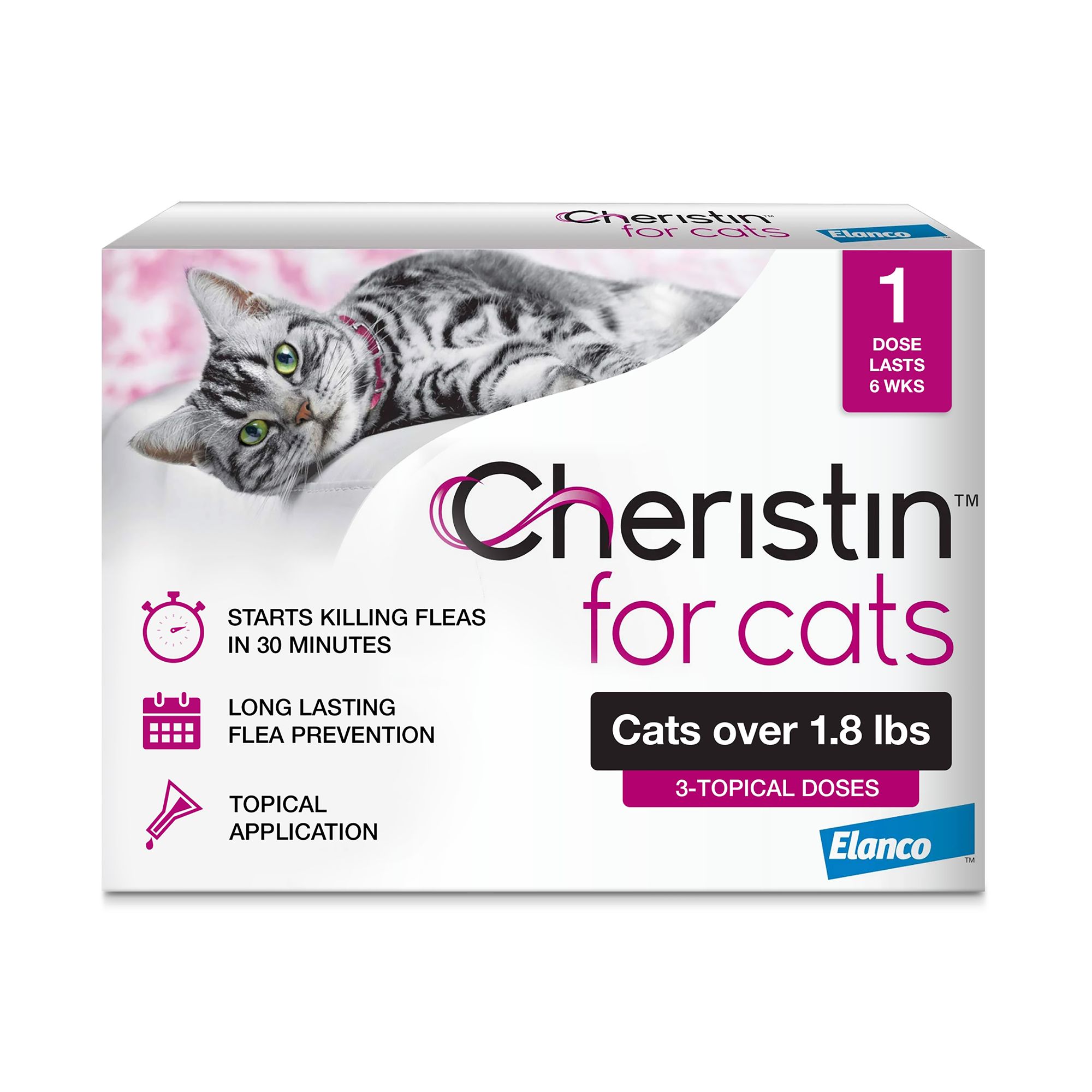 Cheristin Trade For Cats Flea Prevention Treatment Cat Spot On Petsmart