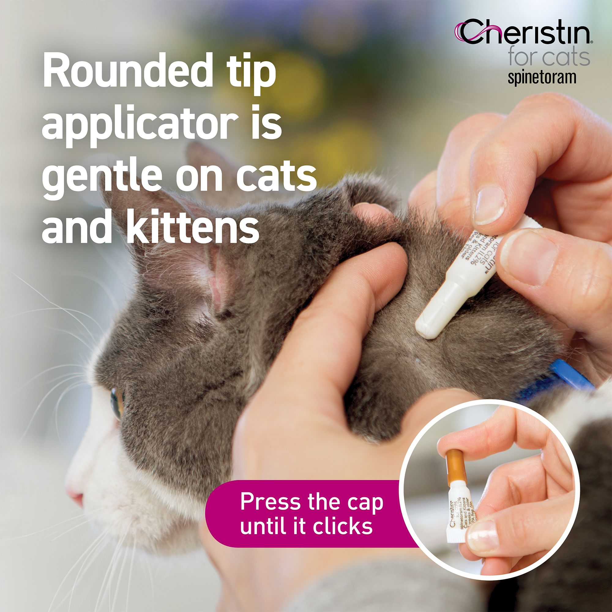 Cheristin Trade For Cats Flea Prevention Treatment Cat Spot On Petsmart