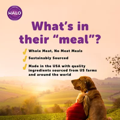 Product HALO®  DreamCoat Adult Dog Food - Natural, Holistic Wild Salmon & Whitefish Recipe