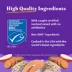 Halo Holistic Healthy Grains, Adult Dry Dog Food - Salmon & Whitefish Recipe, 21 lb image thumbnail 5