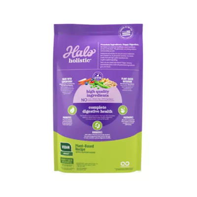 Product HALO® Vegan Adult Dog Food - Natural, Holistic Garden of Vegan Recipe