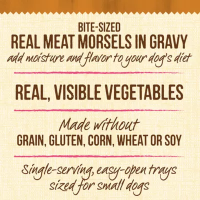 Product Merrick® Lil' Plates® Small Breed Adult Wet Dog Food - Grain Free, 3.5 oz
