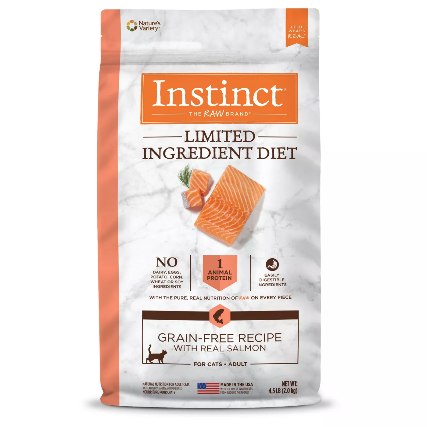 Limited ingredient grain free cat food best sale