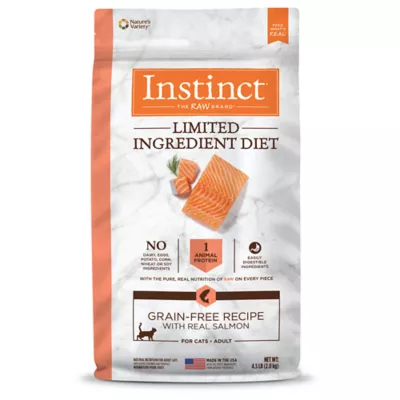 Instinct Limited Ingredient Diet Adult Cat Food Natural Grain Free Salmon