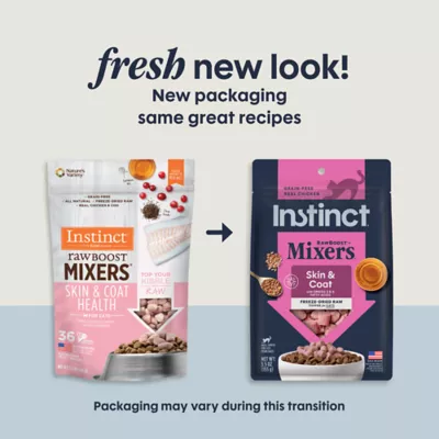 Instinct® RawBoost Mixers Skin & Coat Health Cat Food Topper - Natural, Grain Free, Freeze Dried - Image 8