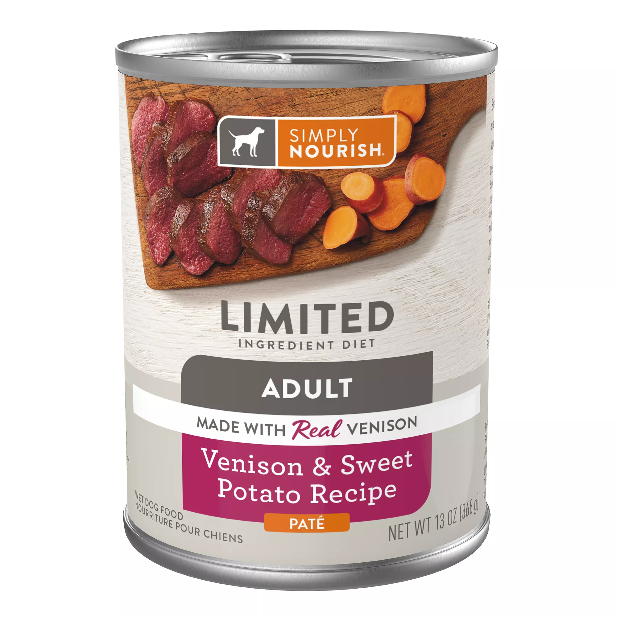 Simply Nourish® Limited Ingredient Diet Adult Wet Dog Food - 13 Oz.