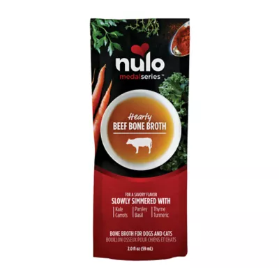 Nulo MedalSeries Bone Beef Broth Wet Dog Cat Food 2 oz