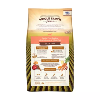 Product Whole Earth Farms® Adult Dry Dog Food - Salmon, Corn Free, Grain Free