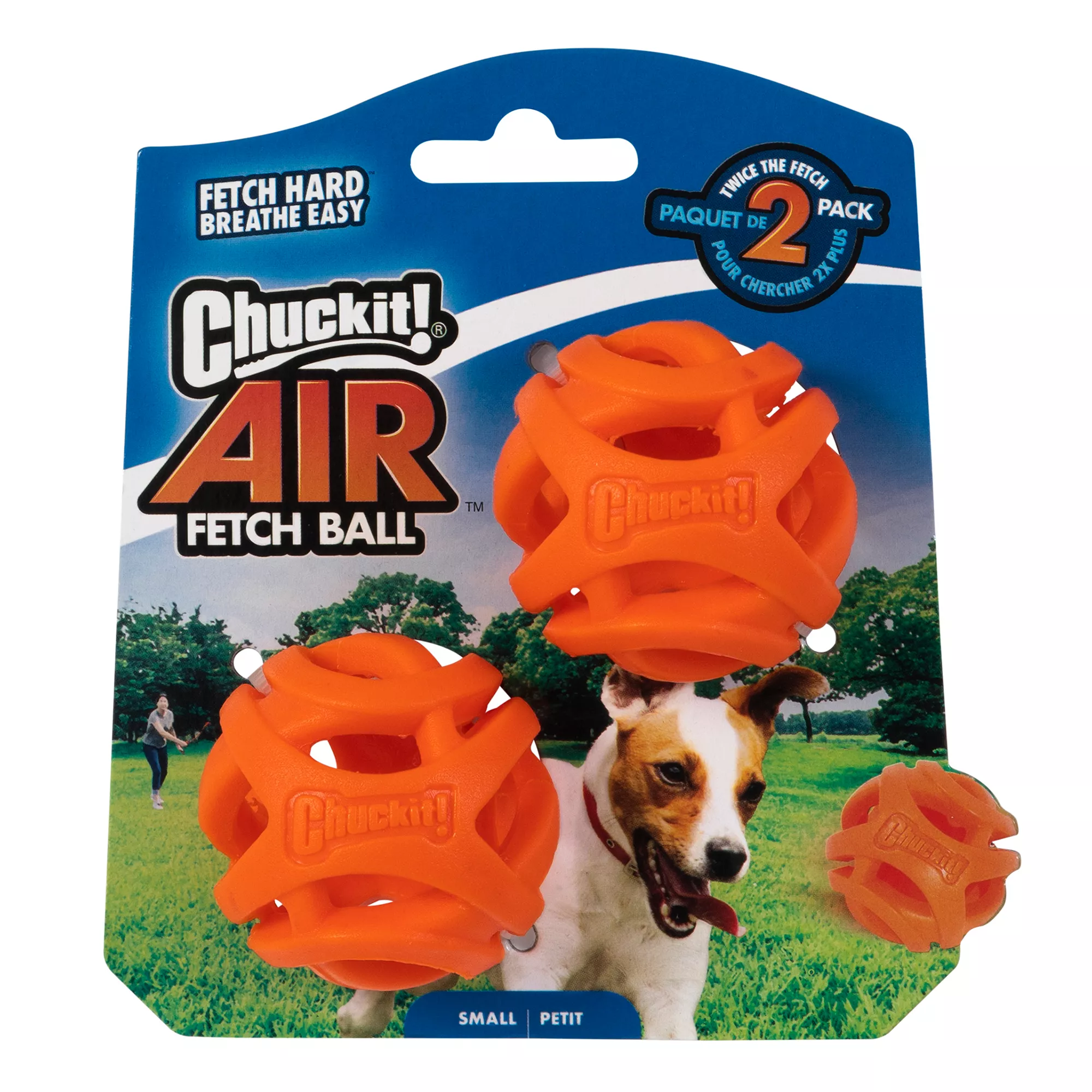 Chuckit!® Air Fetch Ball Dog Toy - 2 Pack