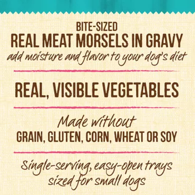 Product Merrick® Lil' Plates® Small Breed Adult Wet Dog Food - Grain Free, 3.5 oz