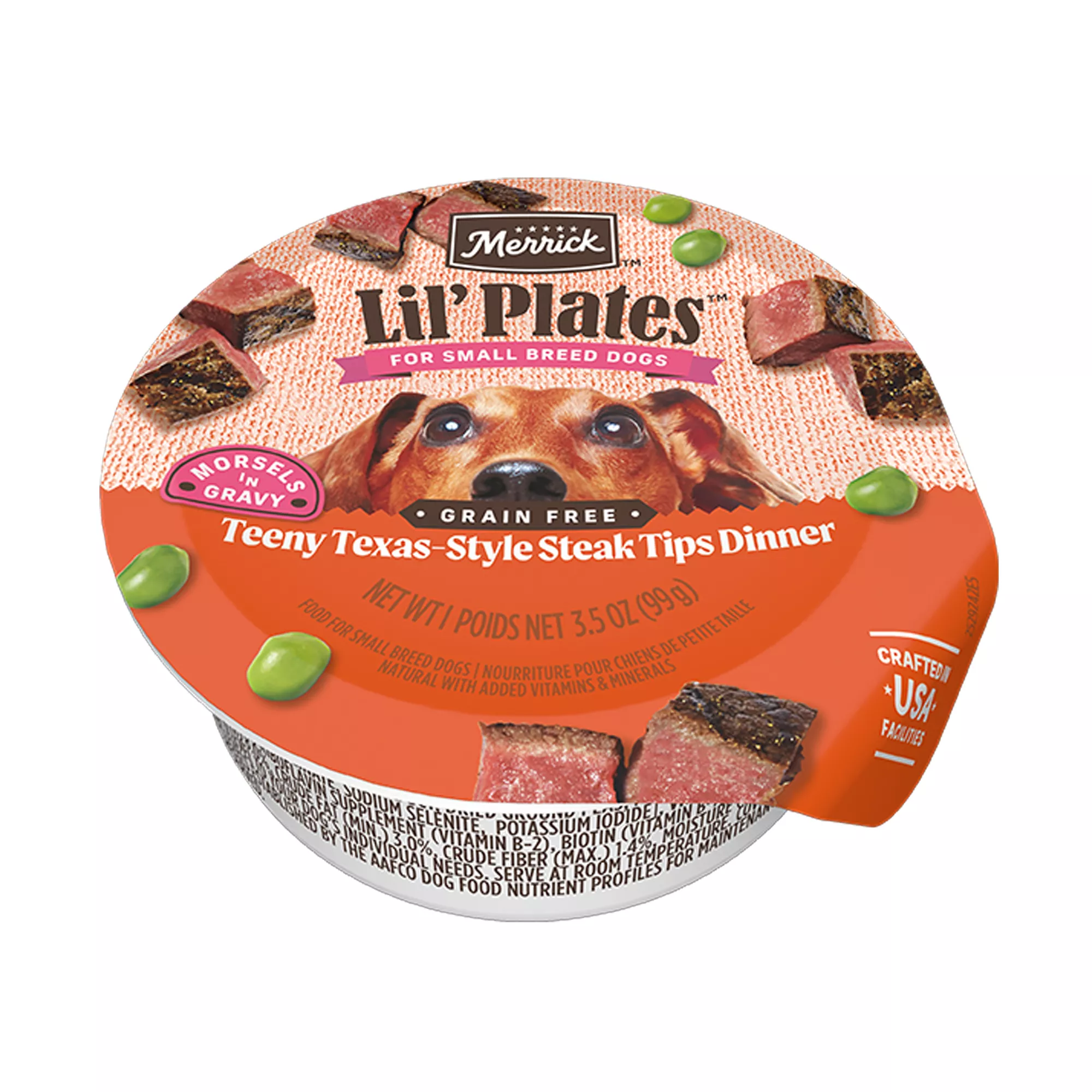 Merrick® Lil' Plates® Small Breed Adult Wet Dog Food - Grain Free, 3.5 oz