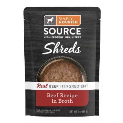 Product Simply Nourish® Source Dog Meal Topper - Shreds, 3 Oz.