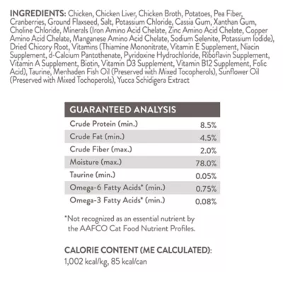 Product Simply Nourish® Indoor Adult Pate Wet Cat Food - Natural, Grain Free