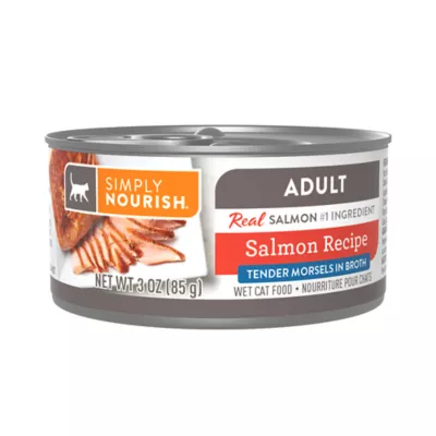 Product Simply Nourish® Original Cat Wet Food - 3 Oz, Natural, Morsels in Broth, With-Grain