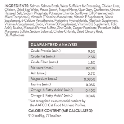 Product Simply Nourish® Original Cat Wet Food - 3 Oz, Natural, Morsels in Broth, With-Grain