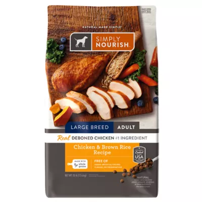 Product Simply Nourish® Original Large Breed Adult Dry Dog Food - Chicken & Brown Rice