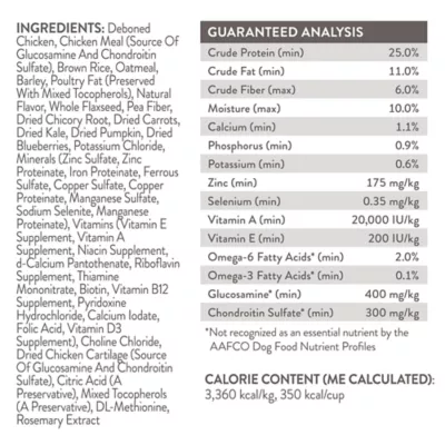 Product Simply Nourish® Original Large Breed Adult Dry Dog Food - Chicken & Brown Rice