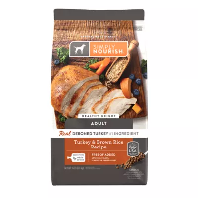 Product Simply Nourish® Original Weight Management Adult Dry Dog Food - Turkey & Brown Rice