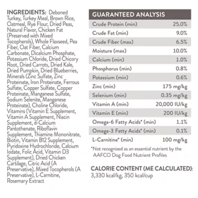 Product Simply Nourish® Original Weight Management Adult Dry Dog Food - Turkey & Brown Rice