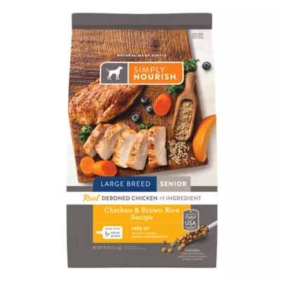 Product Simply Nourish® Original Large Breed Senior Dry Dog Food - Chicken & Brown Rice