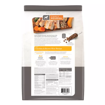 Product Simply Nourish® Original Senior Dry Dog Food - Chicken & Brown Rice