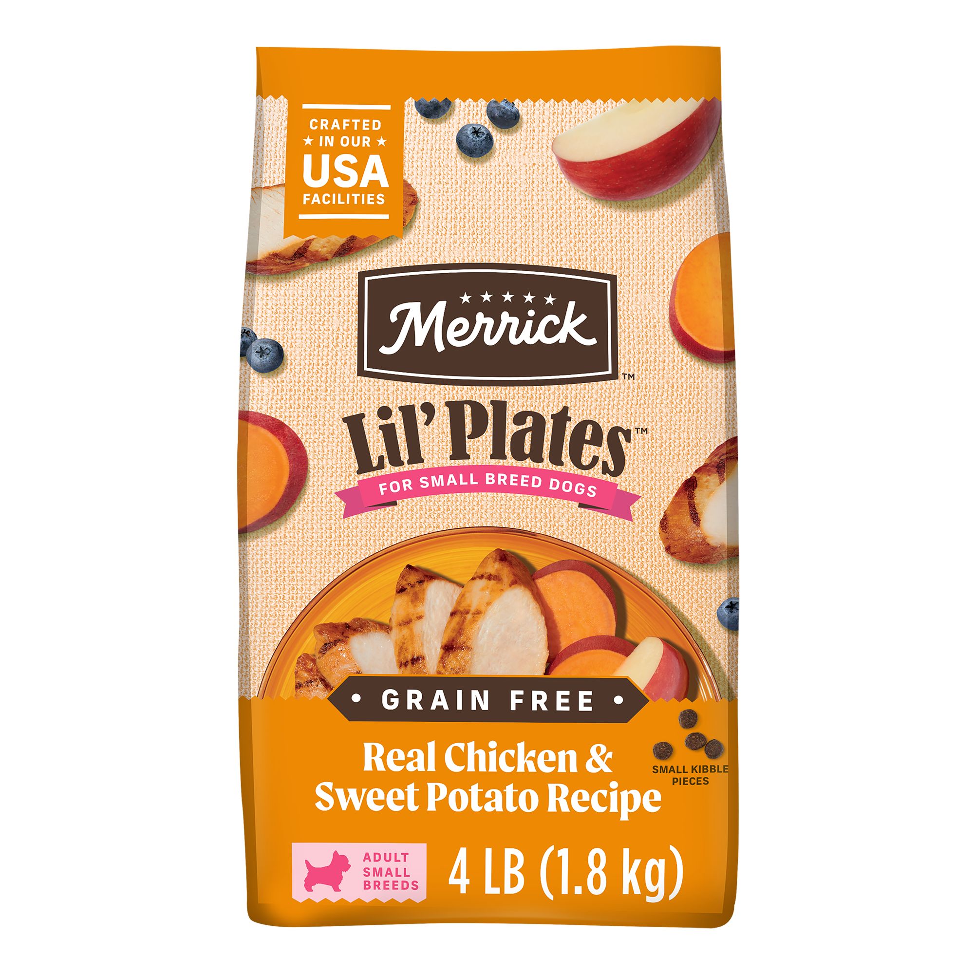 Merrick little bites dog food sale