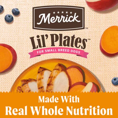 Product Merrick® Lil' Plates® Small Breed Adult Dry Dog Food - Grain Free, Chicken & Sweet Potato