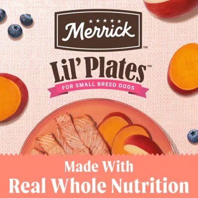 Product Merrick® Lil' Plates® Small Breed Adult Dry Dog Food - Grain Free, Real Salmon & Sweet Potato