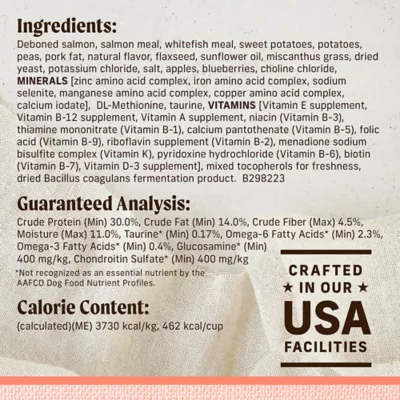 Product Merrick® Lil' Plates® Small Breed Adult Dry Dog Food - Grain Free, Real Salmon & Sweet Potato