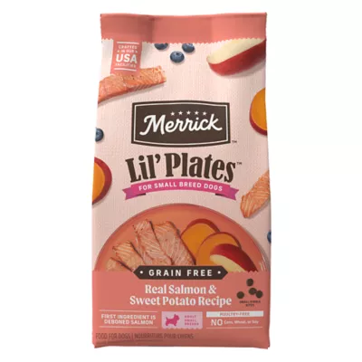 Product Merrick® Lil' Plates® Small Breed Adult Dry Dog Food - Grain Free, Real Salmon & Sweet Potato