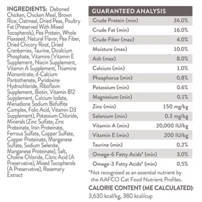 Product Simply Nourish® Original Cat Dry Food - Chicken & Brown Rice, Natural, With-Grain