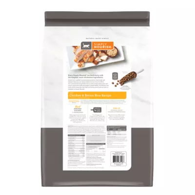 Product Simply Nourish® Original Cat Dry Food - Chicken & Brown Rice, Natural, With-Grain