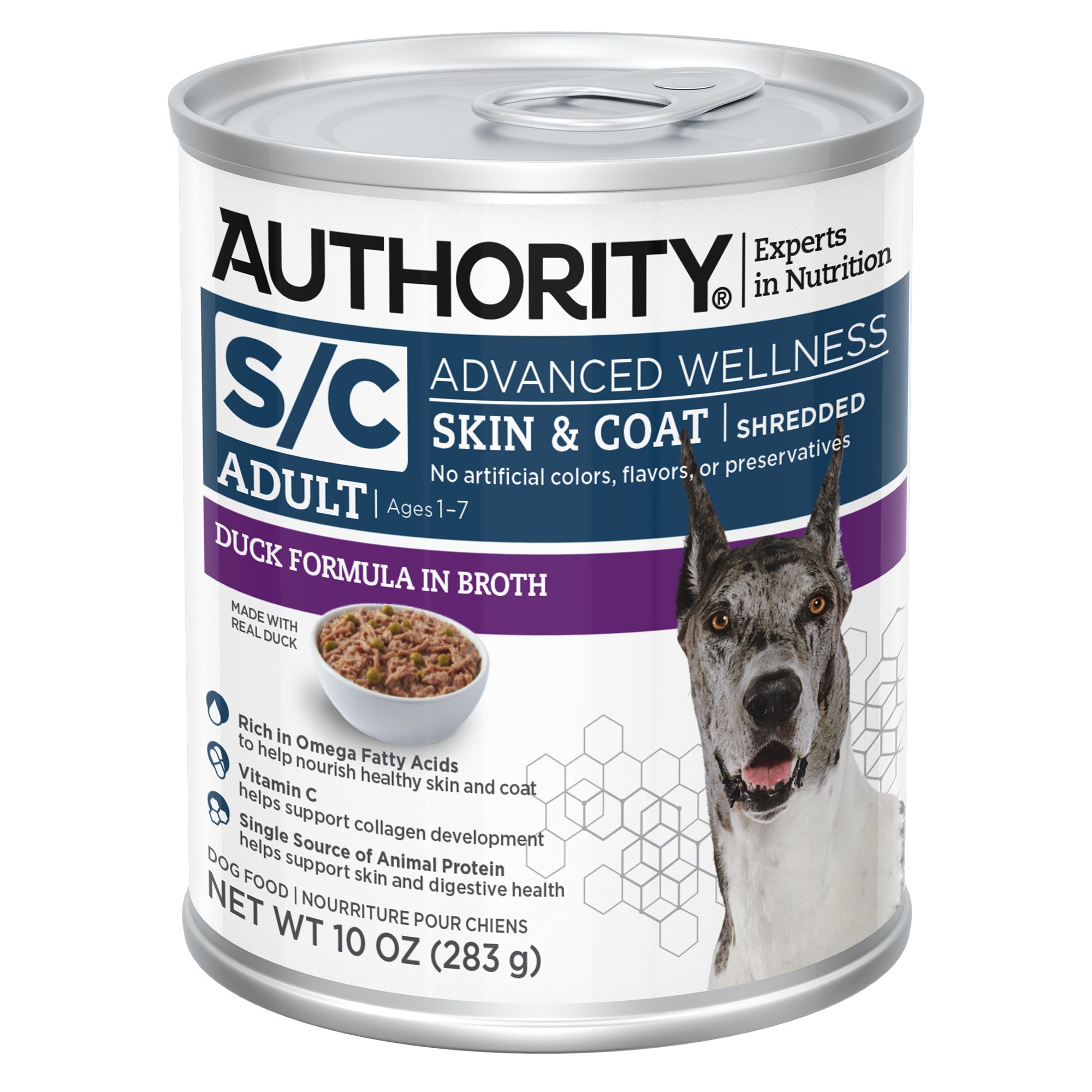 Authority advanced on sale wellness dog food