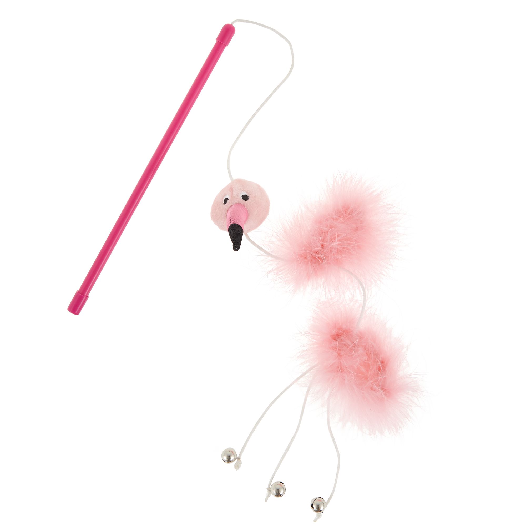 flamingo cat toy