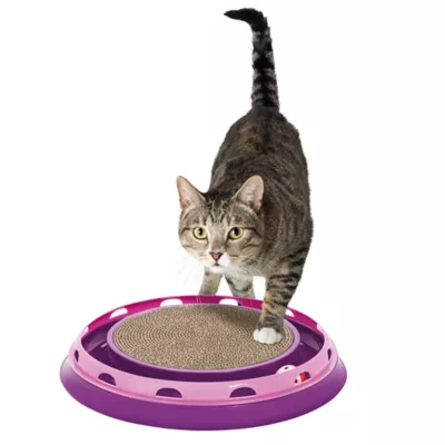 Product Whisker City® Ball Track & Scratcher Cat Toy